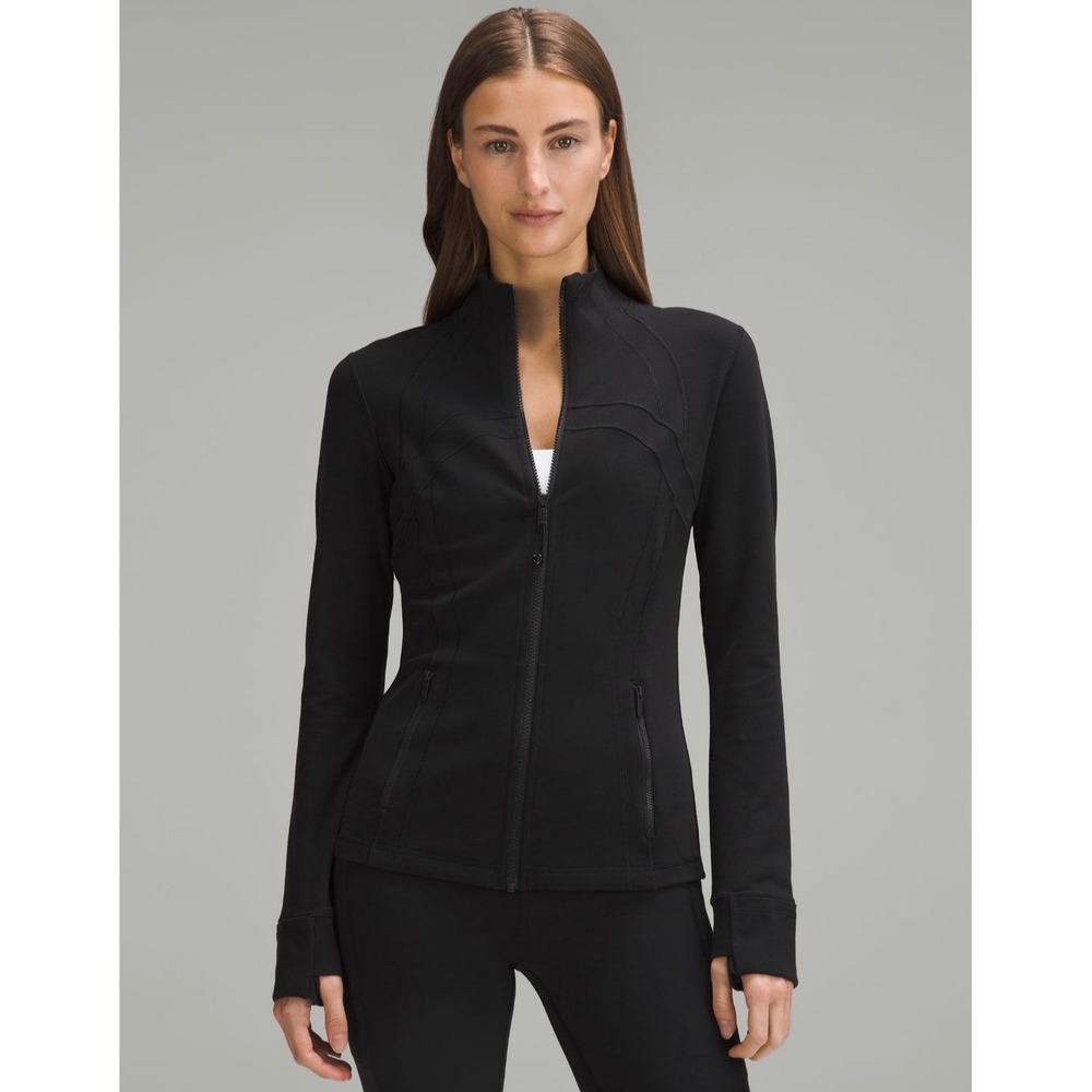 Lululemon Define Jacket Black Luon Full Zip Yoga Track Jacket Women Size 4